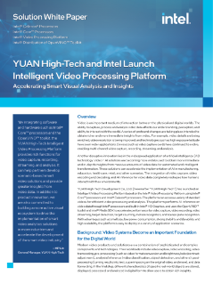 YUAN High-Tech and Intel Launch VPP