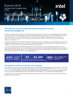 Intel® Xeon® Scalable Processors for Security