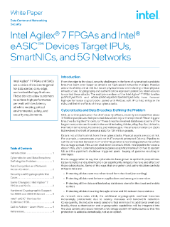 Intel® Agilex™ FPGAs IPUs และ SmartNIC