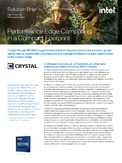 Brief: Compact Performance Edge Computing
