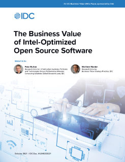 The Value of Intel-Optimized Software