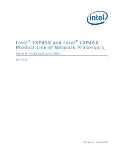 ® ®
Intel IXP45X and Intel IXP46X
Product Line of Network Processors
