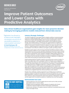 Predictive Analytics Help Improve Outcomes and Lower Costs