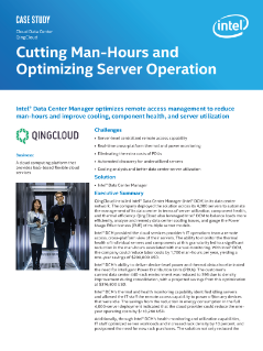 Cloud Data Center
QingCloud Cutting Man-Hours and
Optimizing Server Operation
Case Study