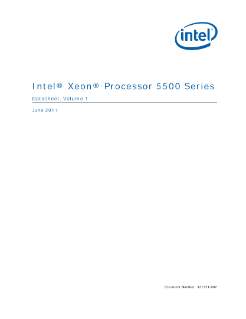 Intel® Xeon® Processor 5500 Series Datasheet Vol. 1