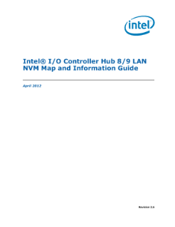 Intel® i/o Controller Hub 8/9 LAN NVM: คู่มือแผนที่และข้อมูล