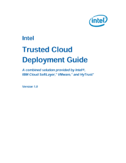 Intel Trusted Cloud Deployment Guide