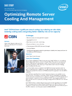 Optimizing Remote Server Cooling And Management