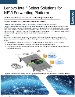 Lenovo’s NFVI Forwarding Platform Solution Brief