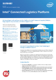 Track and Trace Shipments with Intel® Connected Logistics Platform (Intel® CLP)