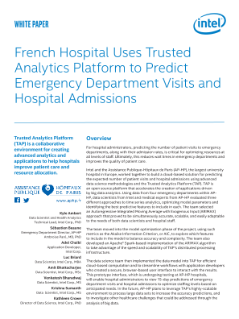 French Hospital and Intel Predict ER Visits and Admissions