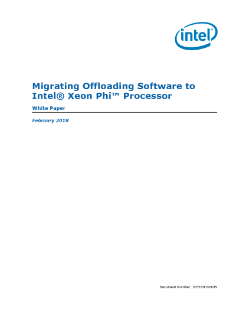 Migrating Offloading Software to Intel® Xeon Phi™ Processor